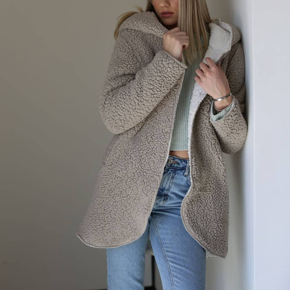Angie‎ teddy bear faux sherpa jacket NEW $100